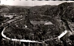 CPA Chateauneuf Les Bains the Outer Loop of Sioule