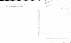 CPA Chateauneuf Les Bains the Outer Loop of Sioule