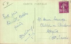 CPA the Summit of Puy de Dome Sheep Sheep