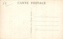 CPA La Bourboule Entree de I Etablisement Thermal