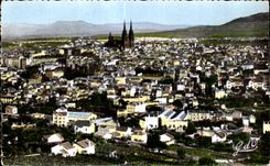 De CPA Auvergne Clermont-Ferrand de la opinion cotizacion Montferrand del horizonte en el interin y meseta de Gergovie