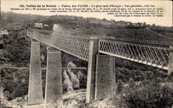 CPA Vallee of Sioule Viaduc of Insipid the more baul Europe View dimension Are