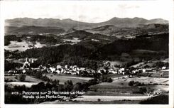 CPA Panorama on St Nectary High Murols and the Mounts Gilds