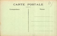 Vista intestinal de Guyon del castillo de las curaciones de CPA (Puy de Dome) en el norte