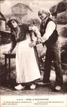 CPA L Auvergne Te fariai par tant de manierait chi quaire mon carcon Folklore Costume