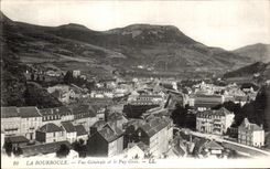 CPA La Bourboule Vue Generale et le Puy Gros