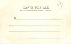 CPA La Bourboule La Dordogne le Rocher et le Quai