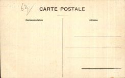 CPA L Auvergne Puy de Dome La Bourboule L Hotel de Ville les Postes et Telegraphes