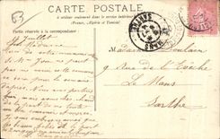 Estatua de CPA Clermont-Ferrand de la tranvia de Vercingetorix