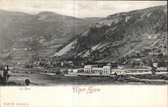 CPA Mont Gilds Train station