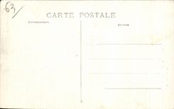 CPA Auvergne Chateauneuf les Bains the Castle