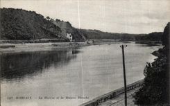 CPA Morlaix La Riviere et la Maison Blanche