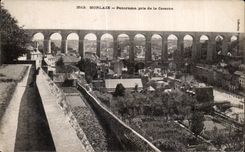 CPA Morlaix Panorama pris de la Caserne