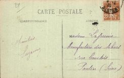 CPA Rade de Morlaix L lle Louet le Chateau du Taureau