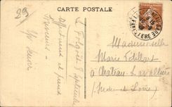 CPA Le Folgoet Vue interieure de I Eglise Le Jubs et la Chaire a precher