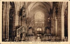 CPA Le Folgoet Finistere Basilique Notre Dame du Folgoet Le Jube
