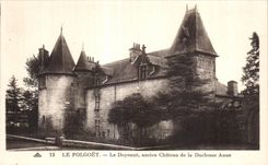 CPA Le Folgoet Le Doyenne ancien Chateau de la Duchesse Anne