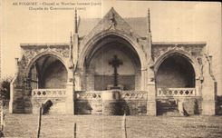 CPA AR Folgoat Chapelle du Couronnement 1900