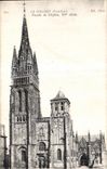 CPA Le Folgoet Finistere Facade de I Eglise XVe Siecle