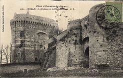 CPA Cote d Emervaude Dinan Le chateau de la Duchesse Anne