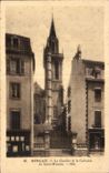 CPA Morlaix Le Clocher et le Calvaire de Saint Melaine