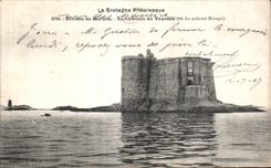 CPA Riviere de Morlaix Le Chateau du Taureau (ou fut enferme Blanqui)