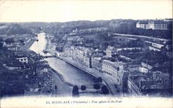 CPA Morlaix Vue generale du Port