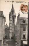CPA Morlaix Le Clocher et le Calvaire de Sainte Malaine