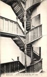 CPA Morlaix Escalier de la Grange Rue XV Siecle