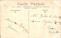 CPA Rade de Morlaix L Ile Louet et le Chateau du Taureau Bateau