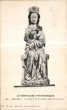 CPA Morlaix La Vierge de N D du Mur statue ouvrante
