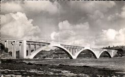 CPA Environs de Brest Le Pont de Plougastel Daoulas
