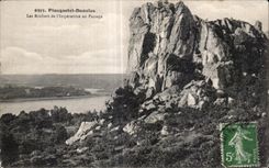 CPA Plougasnou Les Rochers de l Imperatrice au Passage