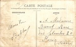 CPA Bazeilles Le Moument de la Crypte militaria