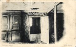 CPA Bazeilles Etat actuel de la Chambre des Dernieres Cartouches