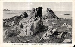 CPA Environs de Plougasnou Tregastel Primel Les Aiguilles et le Guetteur