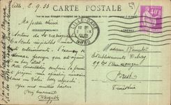 CPA Lille Memorial of the Seat of 1792