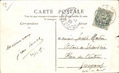 CPA Lille the Large one Squares (Wood of Deule)