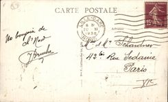 CPA Lille the Rihour Palate and the War memorial