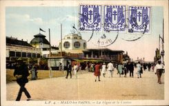 CPA Malo les Bains La Digue et le Casino