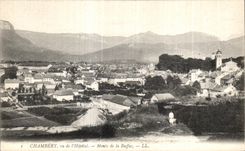 CPA Chambery vu de l Hopital Monts de la Buffaz 