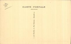 CPA Valloire (Savoy) Vault of the Three Crosses (Ancieene road of Valloire) Fort of the Telegraph and the Perron of Encomb