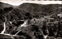 CPA Chateauneuf Les Bains Virgin of the Peak Atibert and Sioule