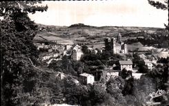 CPA L Auvergne Saint Nectaire le Haut Vue generale