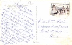 CPA Camp militane of the Fountain of the shepherd