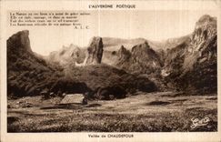 CPA L Auvergne Poetique Vallee de Chaudefour