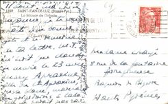 CPA Saint Jean de Luz La Maison de I Infante