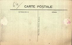 CPA Pau Statue of Henri Places Royal