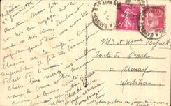 CPA Valley of Nive Saint Jean Foot of Port View