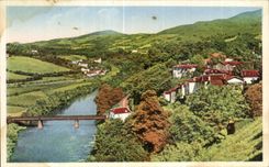 CPA Cambo les Bains View on the Valley of Nive